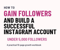 The OMG Instagram Growth Workbook